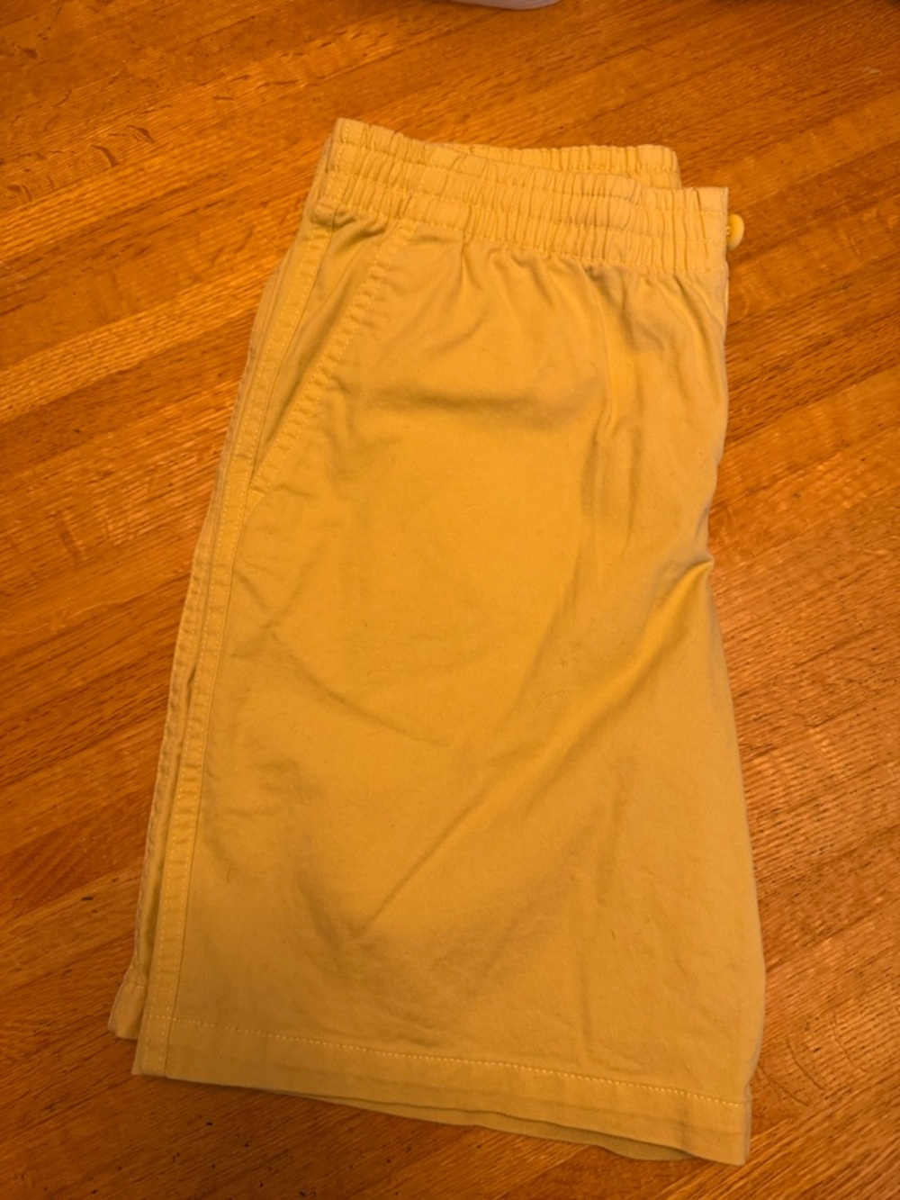 ⬇️⬇️⬇️ PRICE DROP‼️ Kids Polo Elastic Waist Yellow Shorts